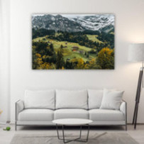 Alpesi legelő Svájcban -...