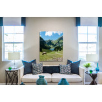 Legelő tehén Svájcban - álló