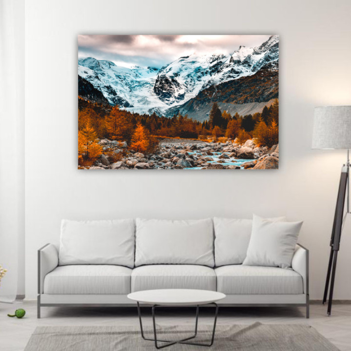 Ösz az Alpokban - téglalap