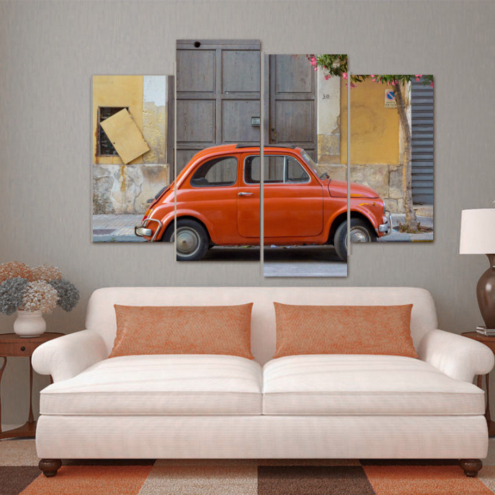 Fiat 500 Olaszország utcáján - 4 részes
