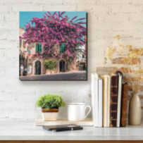 Sirmione utcakép - négyzet