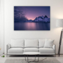 Norvég naplemente - téglalap