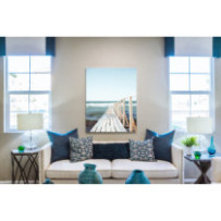 Dán stég a tengeren - álló