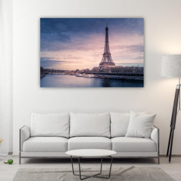 Eiffel-torony hajnalban - téglalap