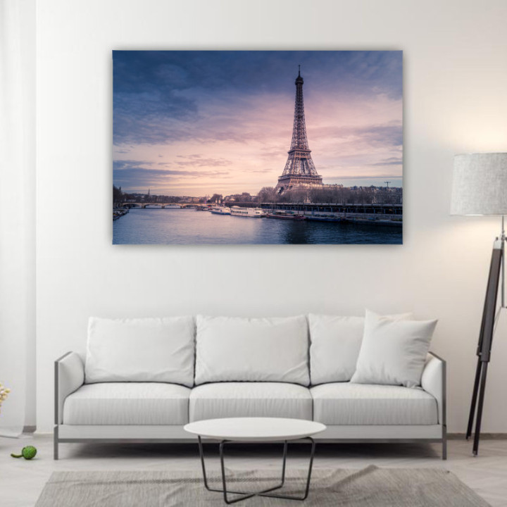 Eiffel-torony hajnalban - téglalap