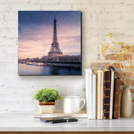 Eiffel-torony hajnalban - négyzet