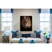 Hím oroszlán - álló