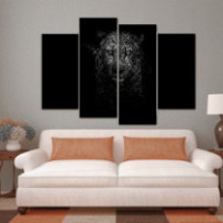 Leopárd portré - 4 részes