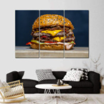 Sajtburger 1 - 3 részes csík