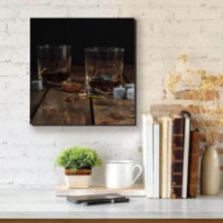 Két pohár Whisky - négyzet