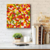 Gumicukor 1 - négyzet