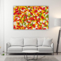 Gumicukor 1 - téglalap