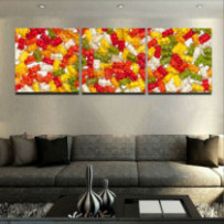 Gumicukor 1 - részes négyzet