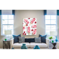 Málnás jégkrém - álló