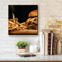 Sajtburger 3 - négyzet