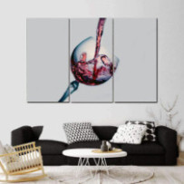 Borospohár 2 - 3 részes csík