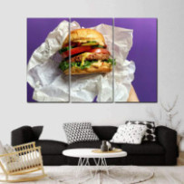 Hamburger - 3 részes csík