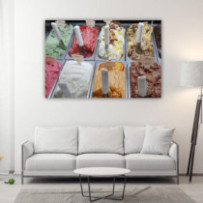 Fagyizó választék - téglalap