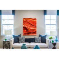 Digitalizált láva - álló