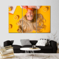 Narancs szőke - 3 részes csík