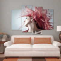 Rose gold frizura - 4 részes