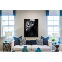 Sötét portré - álló