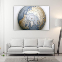 Földgömb - téglalap