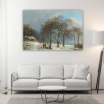 Téli munka - téglalap