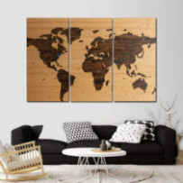 Kontinensek - 3 részes csík