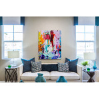 Élénk színek - álló