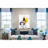 Sárga lakk - álló