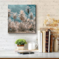 Fehér pálmák - négyzet