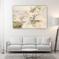 Alpesi falu - téglalap