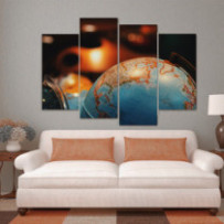 Földgömbök - 4 részes