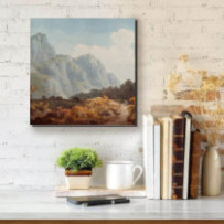 Őszi hegyek - négyzet