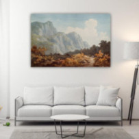 Őszi hegyek - téglalap