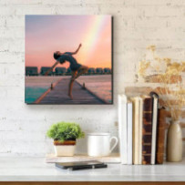 Színes tánc - négyzet