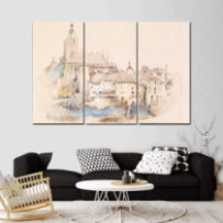 Falu - 3 részes csík