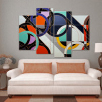 Absztrakt körök - 4 részes