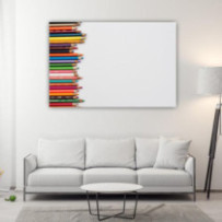 Színes ceruzák - téglalap