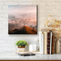 Ködös erdő - négyzet