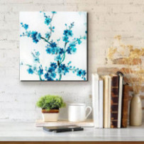 Kék virág - négyzet