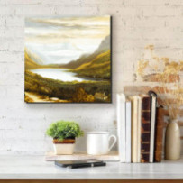 Tó a völgyben - négyzet