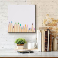 Élénk színű ceruzák - négyzet