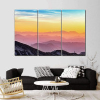 Hajnali hegy - 3 részes csík