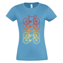 Biciklik - női póló