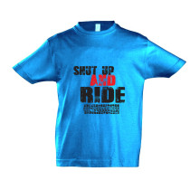 Shut up and ride - gyerek póló