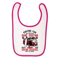 Szörfös furgon - előke