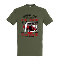 Szörfös furgon - férfi póló