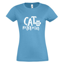 Cat mama - női póló
